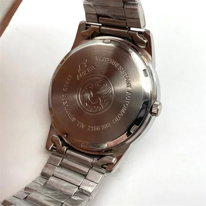 Old Style Engel Watch Waterproof Stainless Steel Quartz Watch 2035 Movement Electronic  Men's