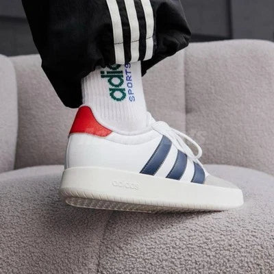 Adidas Barreda Mens Athletic Shoe White Sneaker Footwear Casual Trainers
